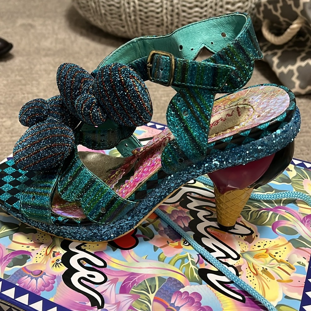 Adorable Irregular Choice ice cream cone heels!